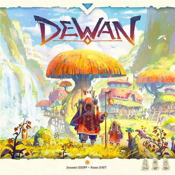 Dragon's Lair Dewan brädspel 2-4 spelare strategi