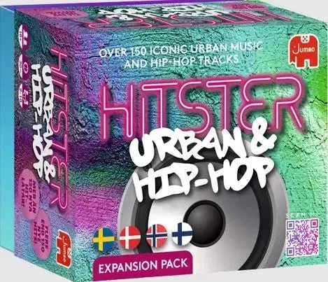 Hitster Urban Hip Hop musikspel fest 10 låtar tidslinje
