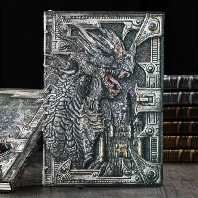 Dragon's Lair Colorful Dragon anteckningsbok A5 200 sidor