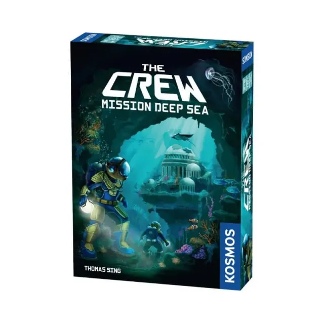 Kosmos The Crew Mission Deep Sea kortspel samarbete