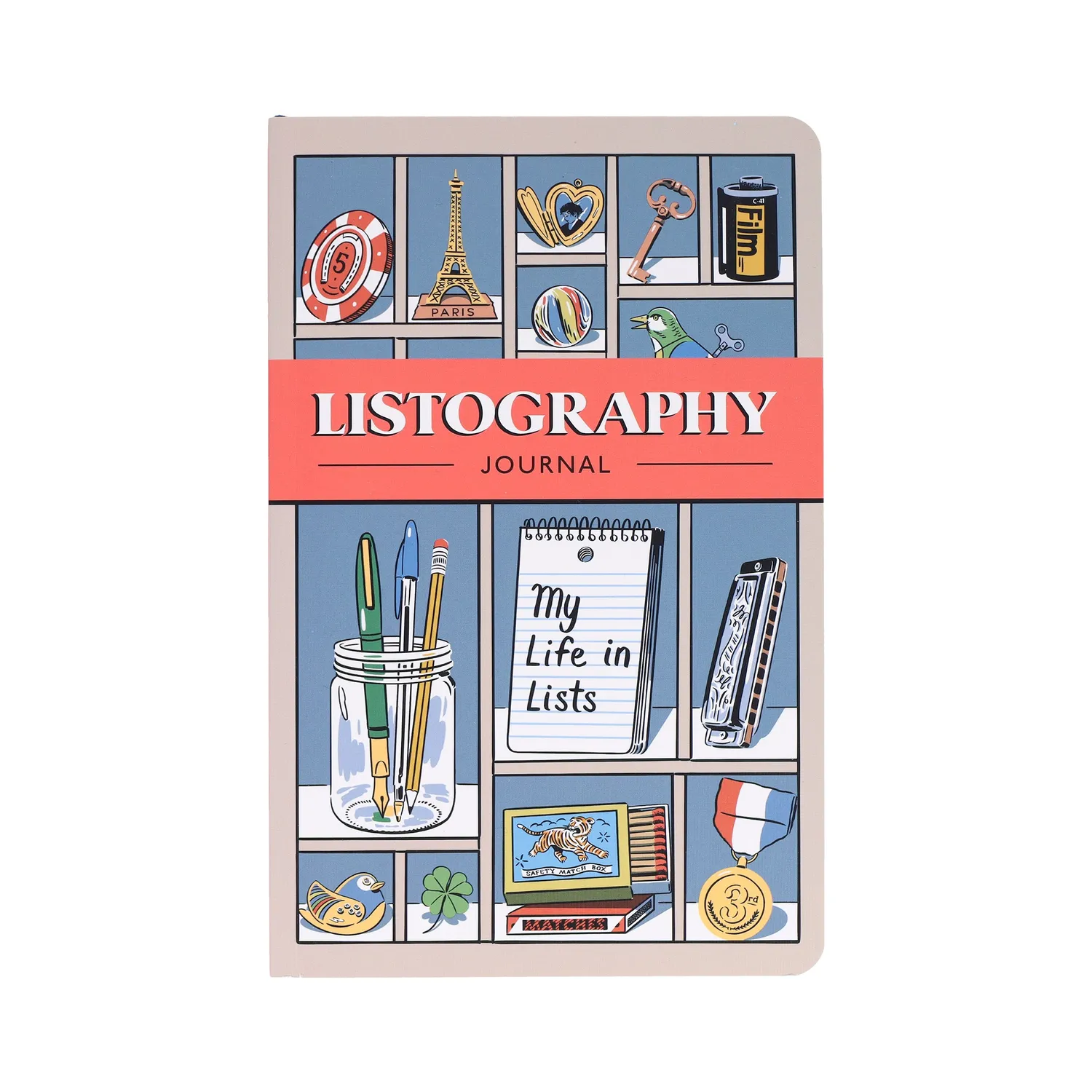 Games Room Listography Journal dagbok listor