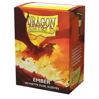 Dragon Shield Dual Matte Ember Alaric kortfickor 100-pack