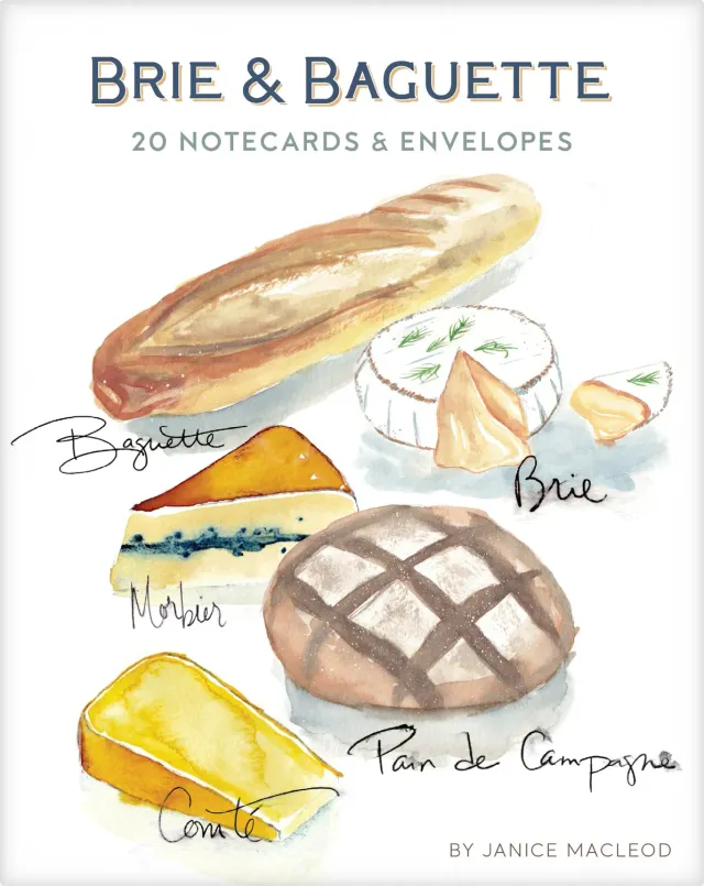 Games Room Brie & Baguette Notes kortset 20-pack