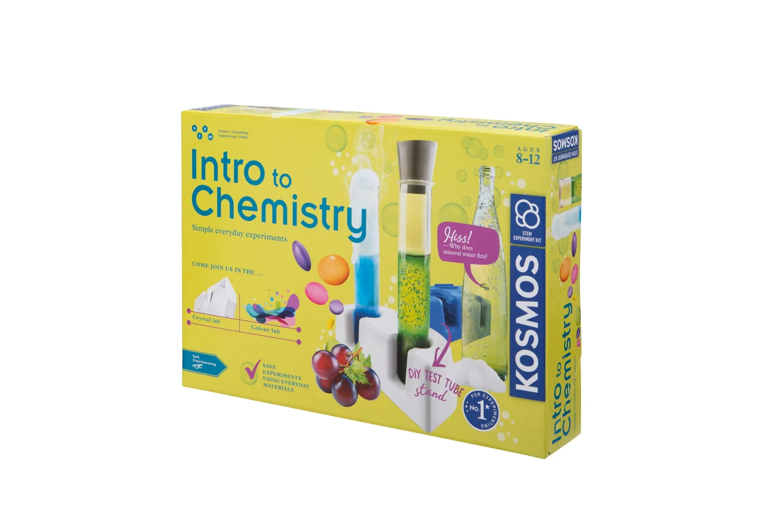 Kosmos Intro to Chemistry kemiset 27 experiment barn