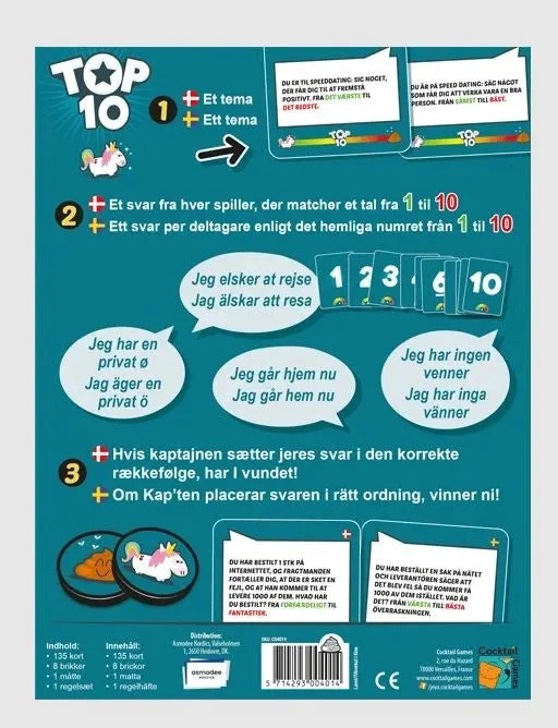 Dragon's Lair Top 10 Sv partyspel svenska regler festspel