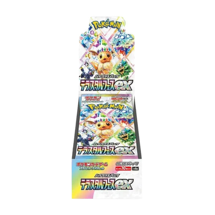 Dragon's Lair Terastal Festival ex boosterbox 10-pack japansk