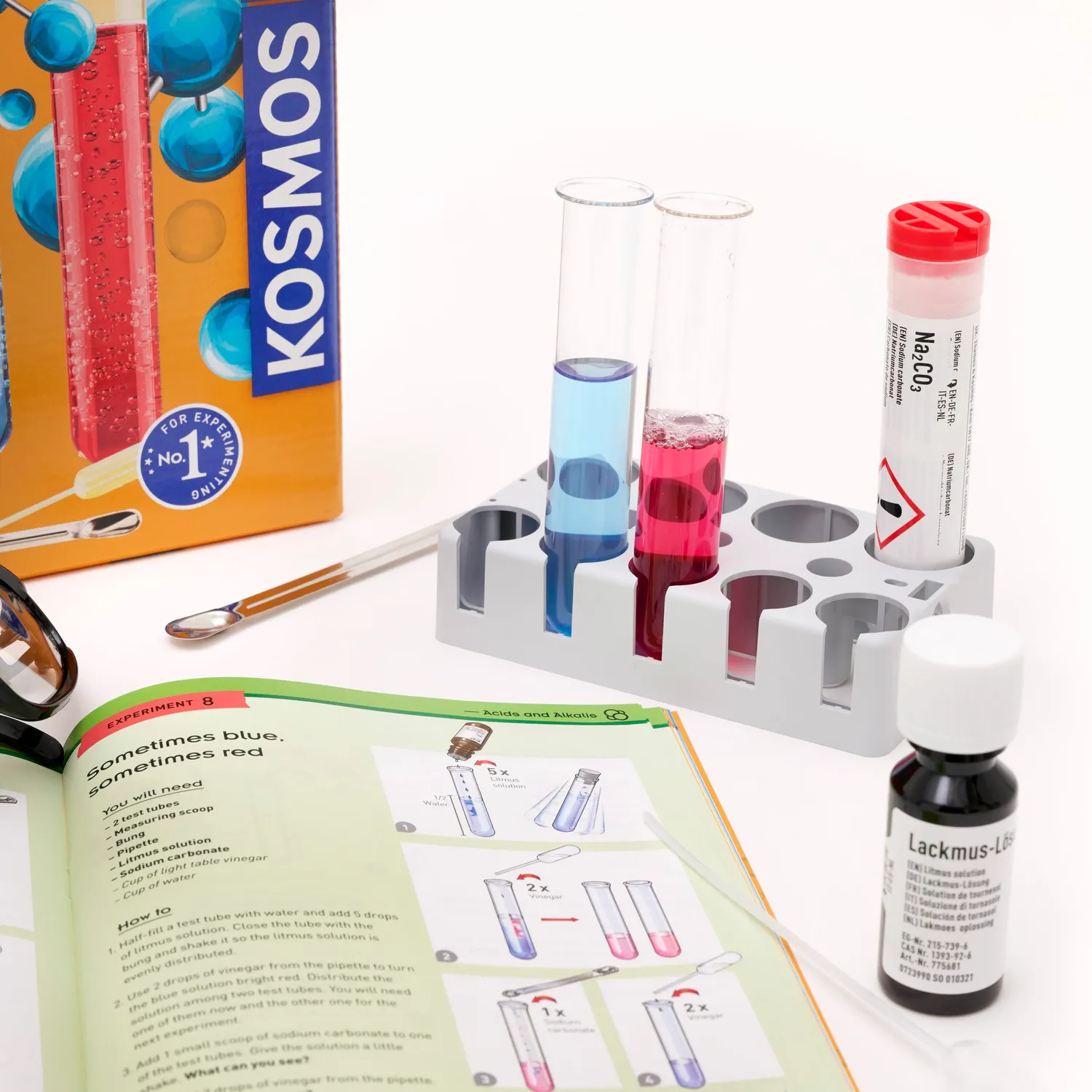 Kosmos Chemistry C500 kemiset experimentlåda