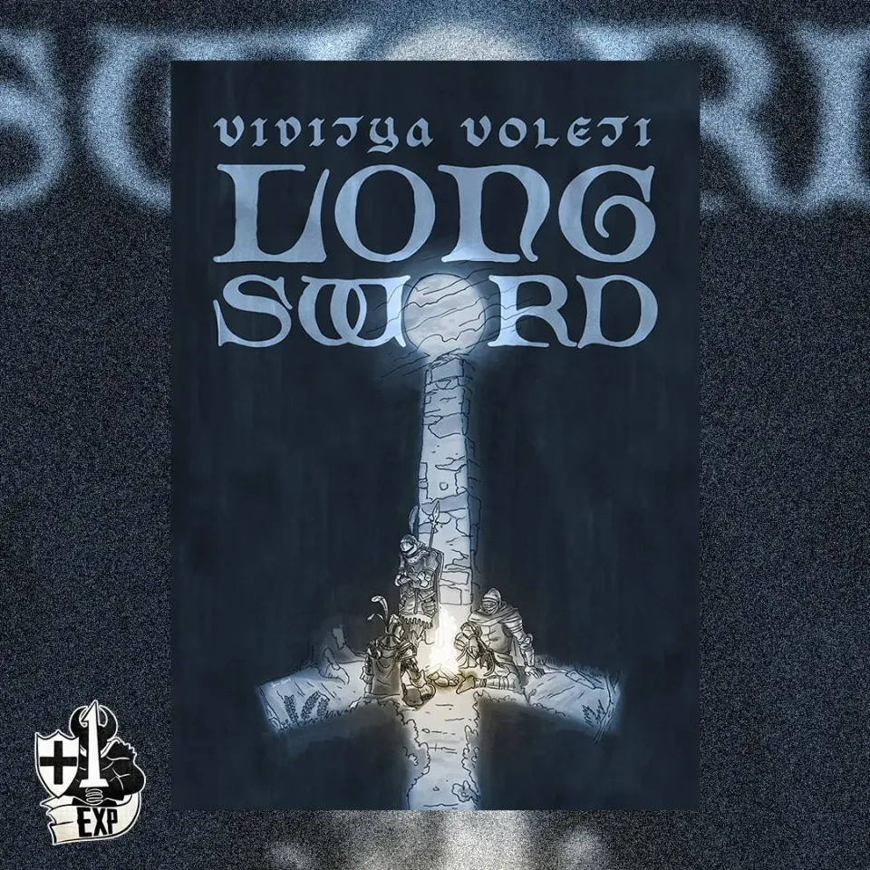 Longsword fantasyrollspel riddare d100 äventyr