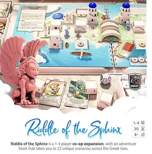 Santorini Riddle of the Sphinx expansion co-op