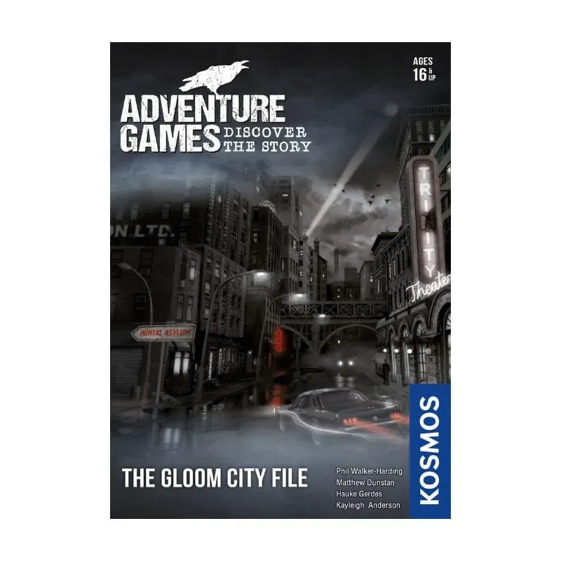 Kosmos Adventure Games Gloom City File äventyrsspel