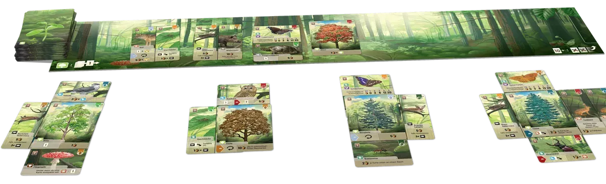 Forest Shuffle kortspel svenska utgåvan
