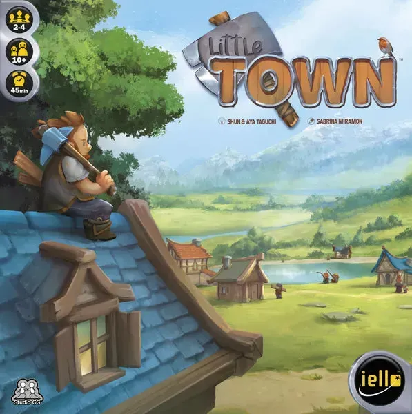 Dragon's Lair Little Town brädspel stadsbyggare 2-4 spelare