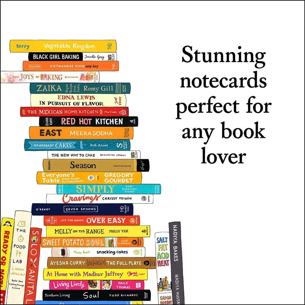 Games Room Bibliophile Diverse Spines notes 20-pack bokkort