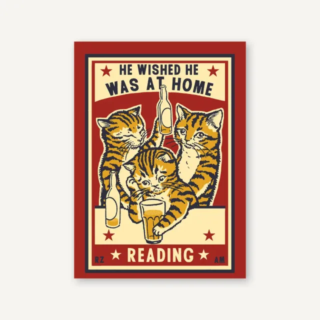 Games Room Last Call Cats Journal anteckningsbok katter