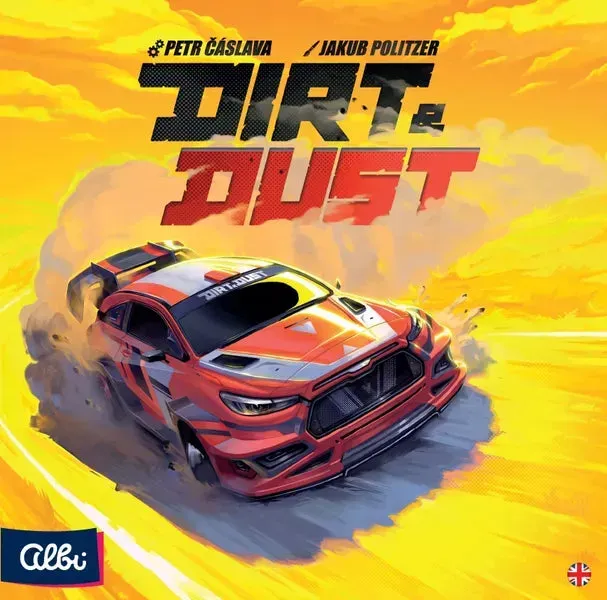 Dragon's Lair Dirt & Dust rally kortspel 1-4 spelare