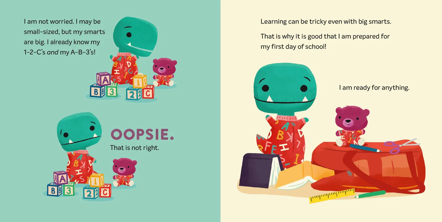 Games Room Tiny T. Rex First-Day Oopsies bilderbok