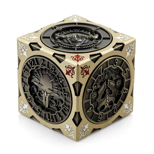 Dragon's Lair Hexagonal Spinner mässing tärning D20