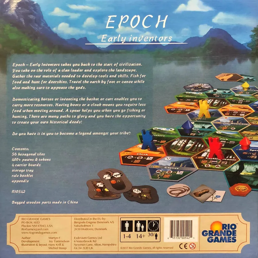 Dragon's Lair Epoch Early Inventors strategispel 1-4 spelare