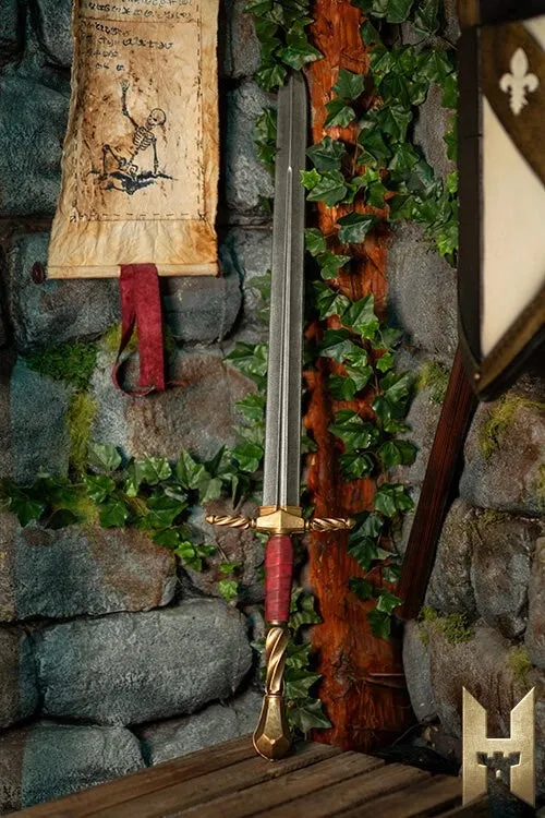 Dragon's Lair Imperial Sword lajvsvärd guld 102 cm