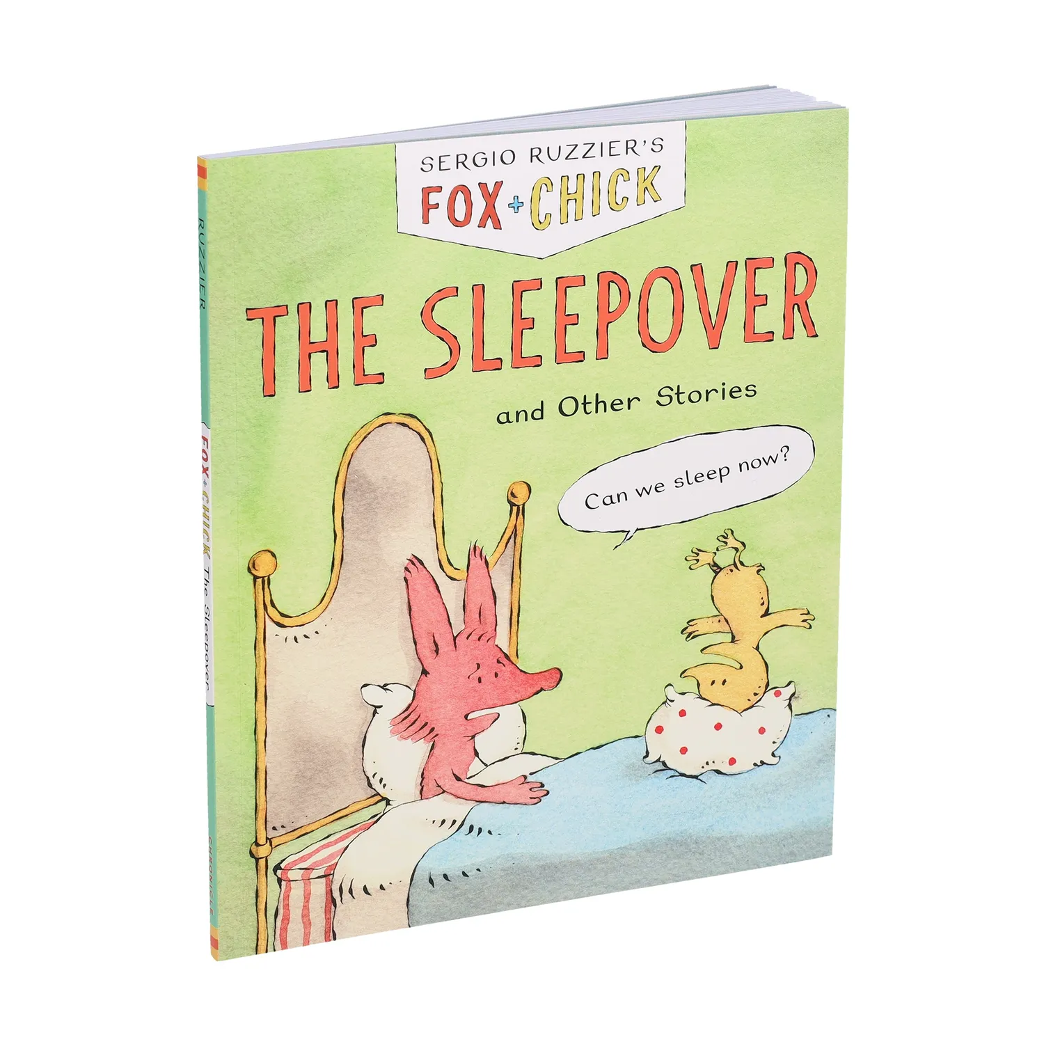 Games Room Fox & Chick Sleepover bilderbok pocket