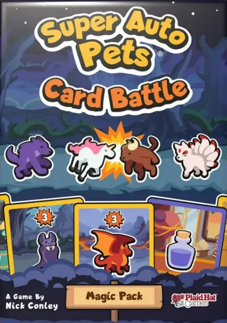 Dragon's Lair Super Auto Pets Magic Pack kortspel 2 spel