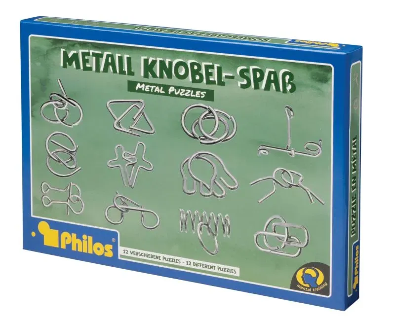 Philos Metal Puzzles 5099 metallpussel 12-pack metall