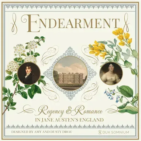 Dragon's Lair Endearment brädspel 1-4 spelare Jane Austen