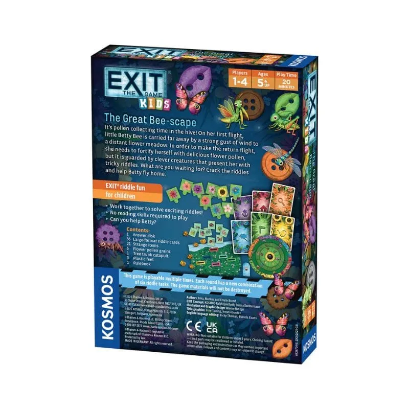 Kosmos Exit Kids Great Bee-Scape barnspel