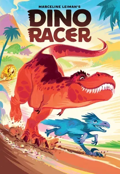 Dragon's Lair Dino Racer kortspel vadslagning 2-6 spelare
