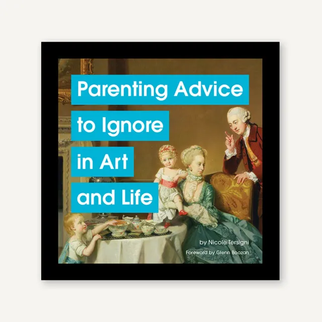 Games Room Parenting Advice bok humor föräldraskap konst