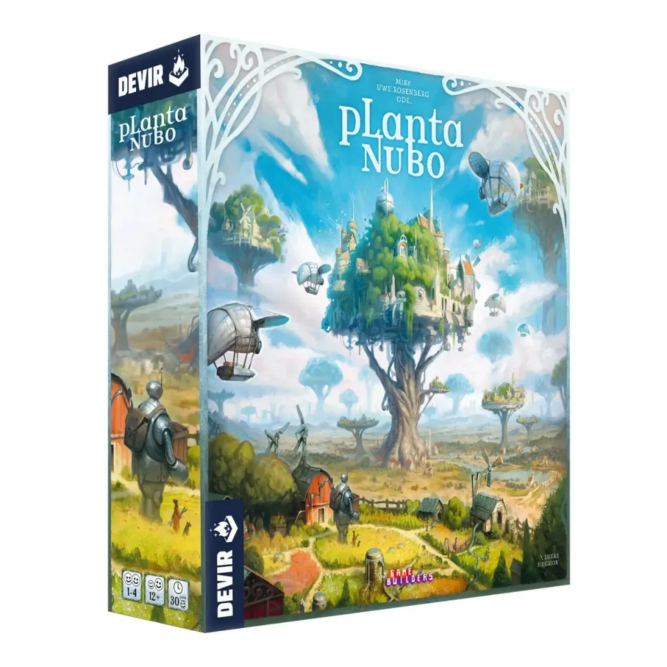 Kosmos Planta Nubo brädspel strategi för 1–4 spelare