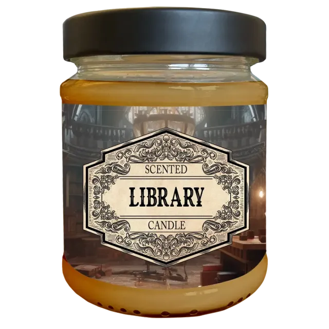 Dragon's Lair Library doftljus sojavax d20 240 ml present