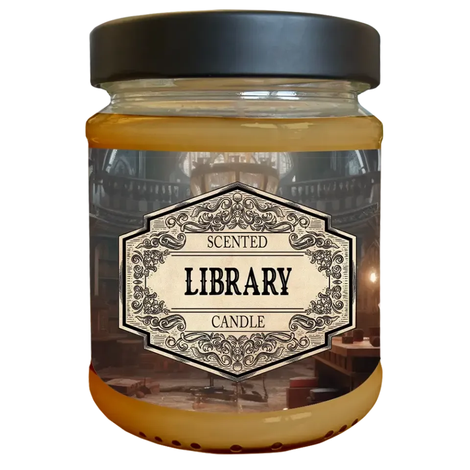 Dragon's Lair Library doftljus sojavax d20 240 ml present