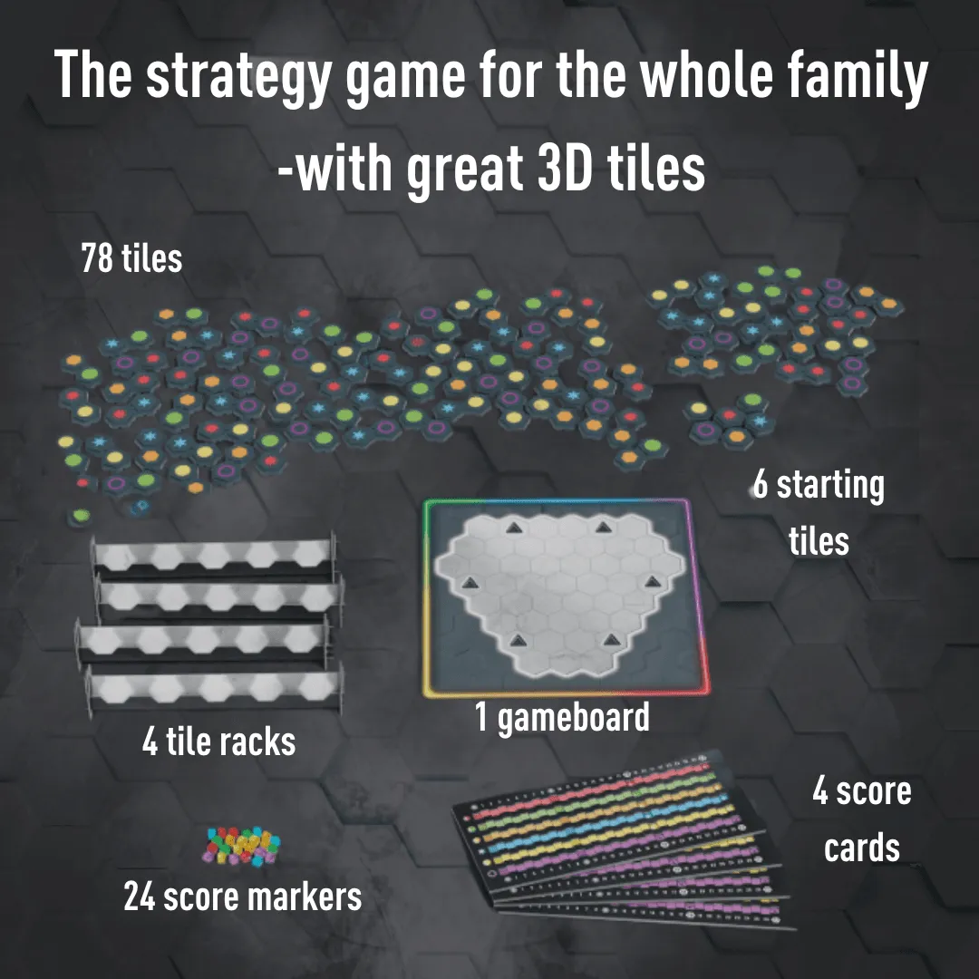 Kosmos Ingenious 3D sällskapsspel strategispel i 3 plan