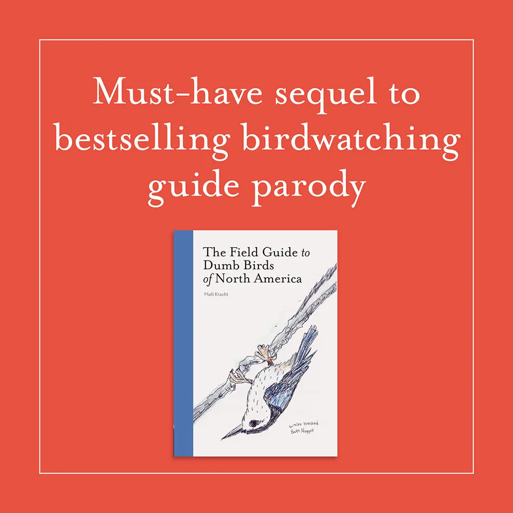 Games Room Field Guide to Dumb Birds bok världen rolig