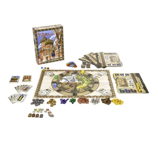 Kosmos The Red Cathedral brädspel strategi