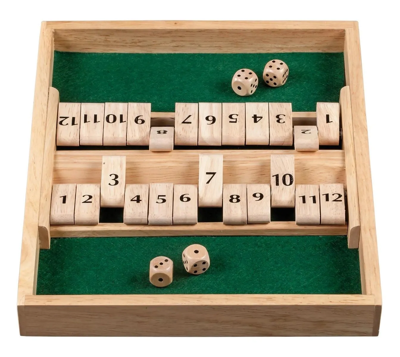 Dragon's Lair Shut The Box 12 tärningsspel variant 2 3282