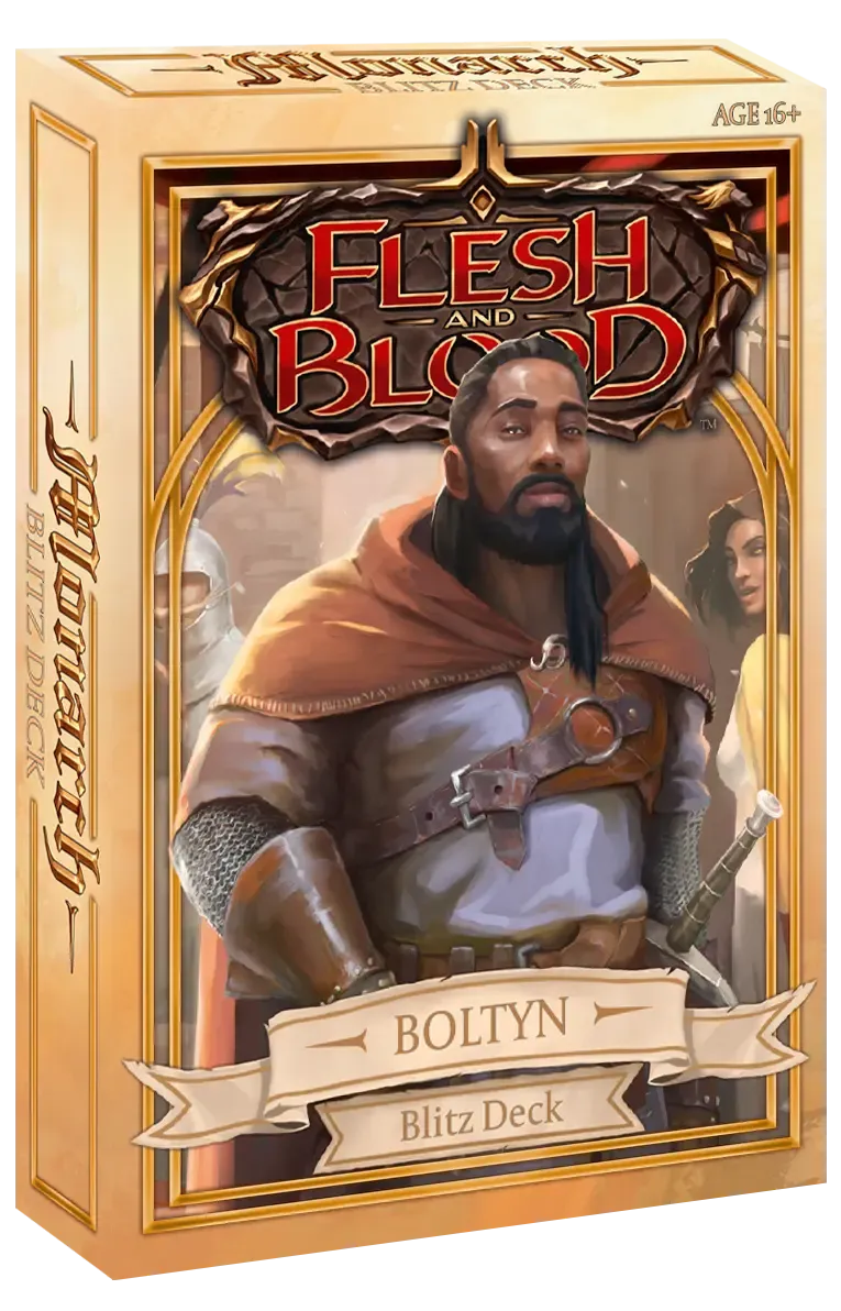 Flesh & Blood Monarch Blitz Deck kortlek välj hjälte