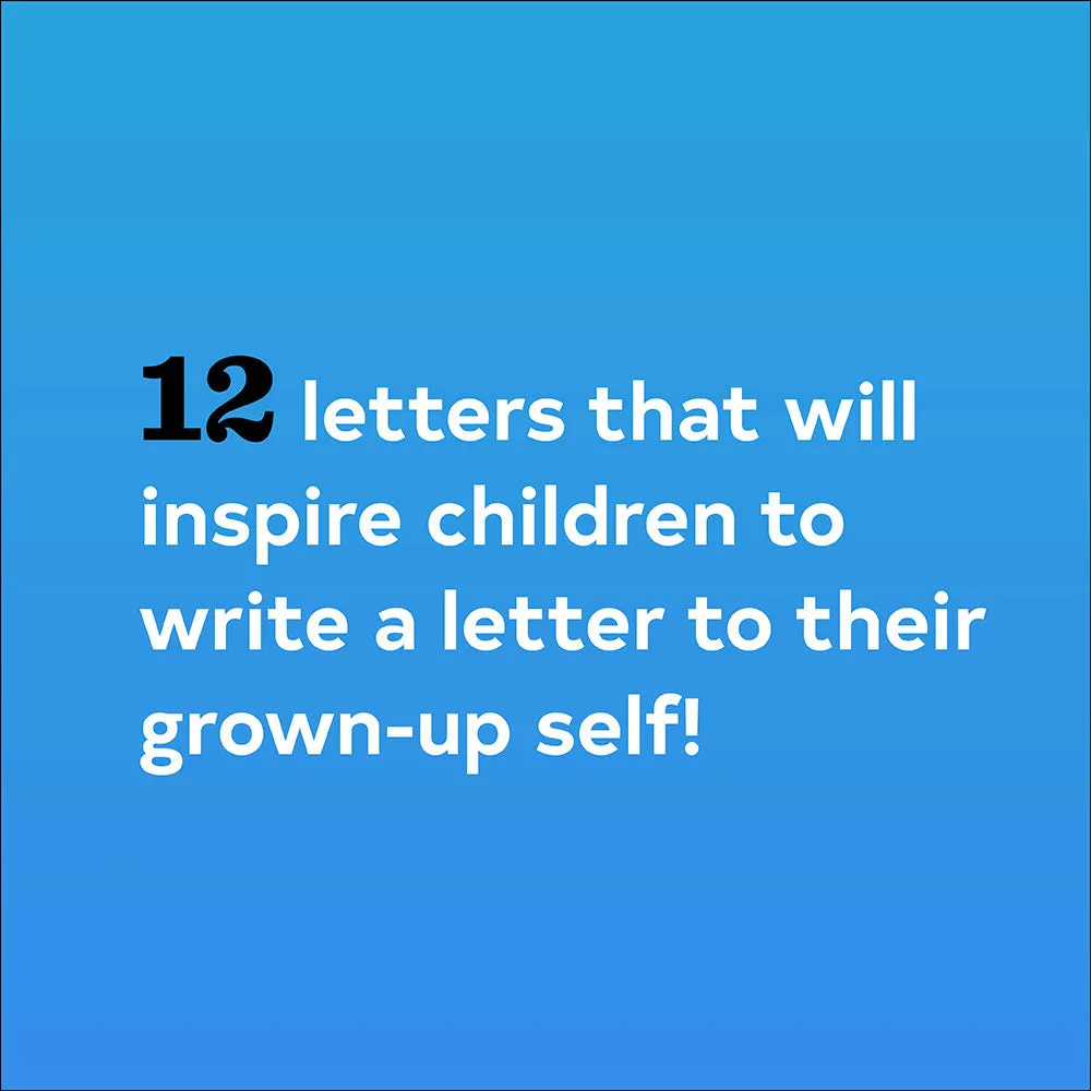 Games Room Letters to Me When I Grow Up brevkit 12 brev
