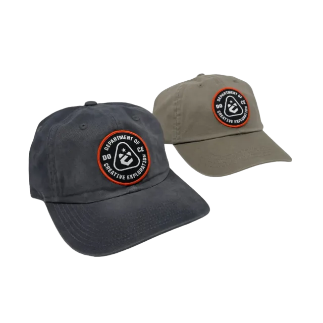 Orange Nebula D.O.C.E. Dad Cap keps bomull