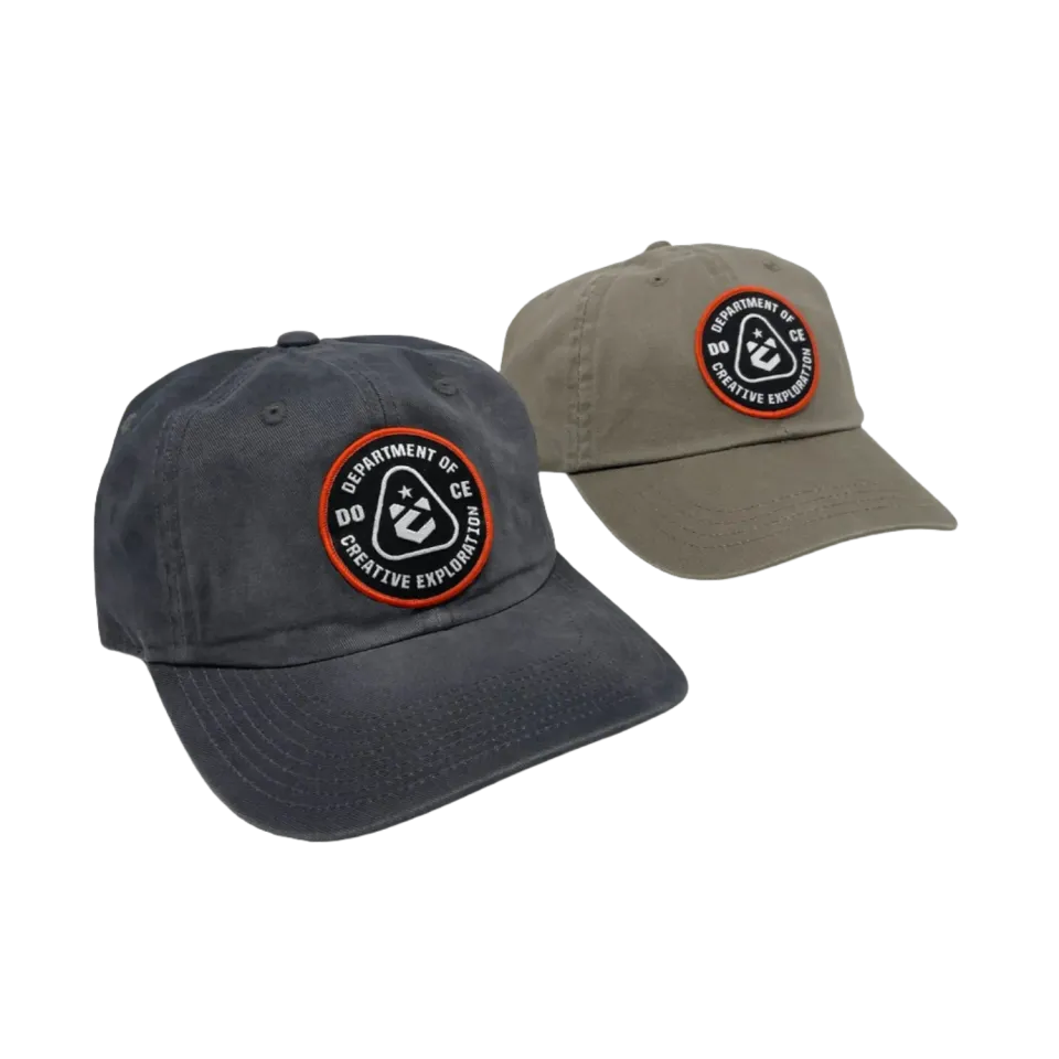 Orange Nebula D.O.C.E. Dad Cap keps bomull