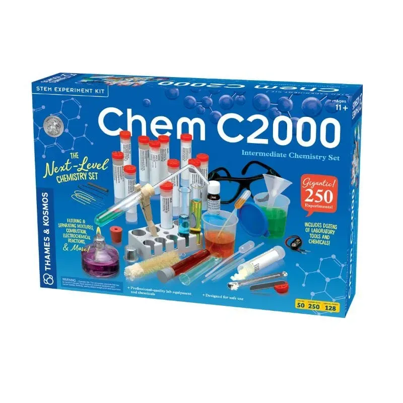 Kosmos Chemistry C2000 kemiset experimentlåda 250 experiment