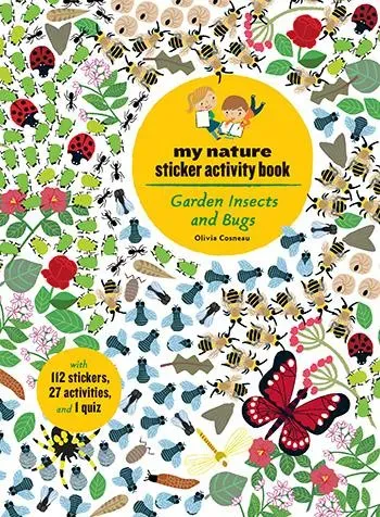 Games Room Garden Insects & Bugs klistermärkesbok