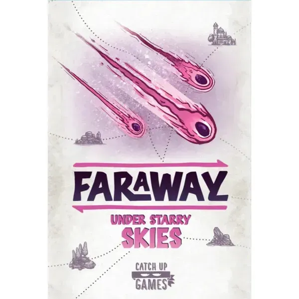 Faraway Under Starry Skies expansion nordisk utgåva meteorkort