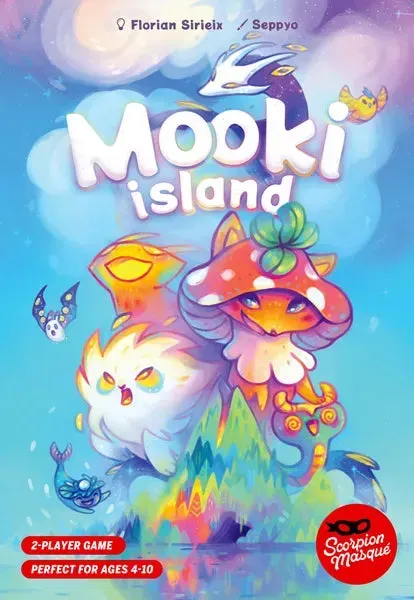 Dragon's Lair Mooki Island brädspel 2 spelare familj