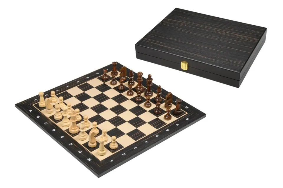Dragon's Lair Chess-Set Tournament schack 50 mm svart