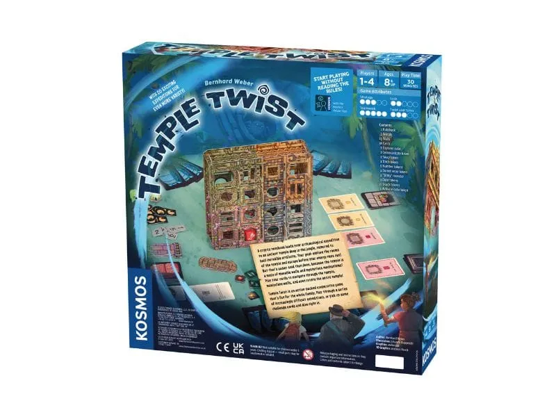Kosmos Temple Twist familjespel 3D-labyrint kooperation