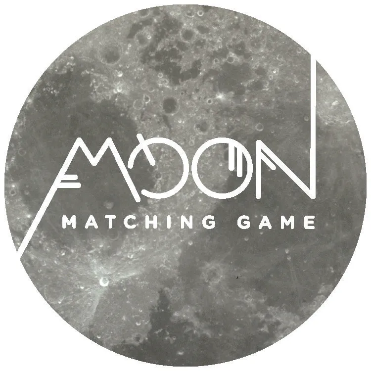 Games Room Moon Matching Game memoryspel 44 kort