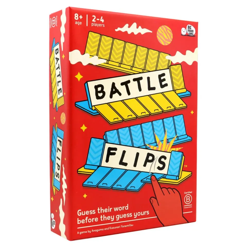 Dragon's Lair Battle Flips partyspel ord 2-4 spelare