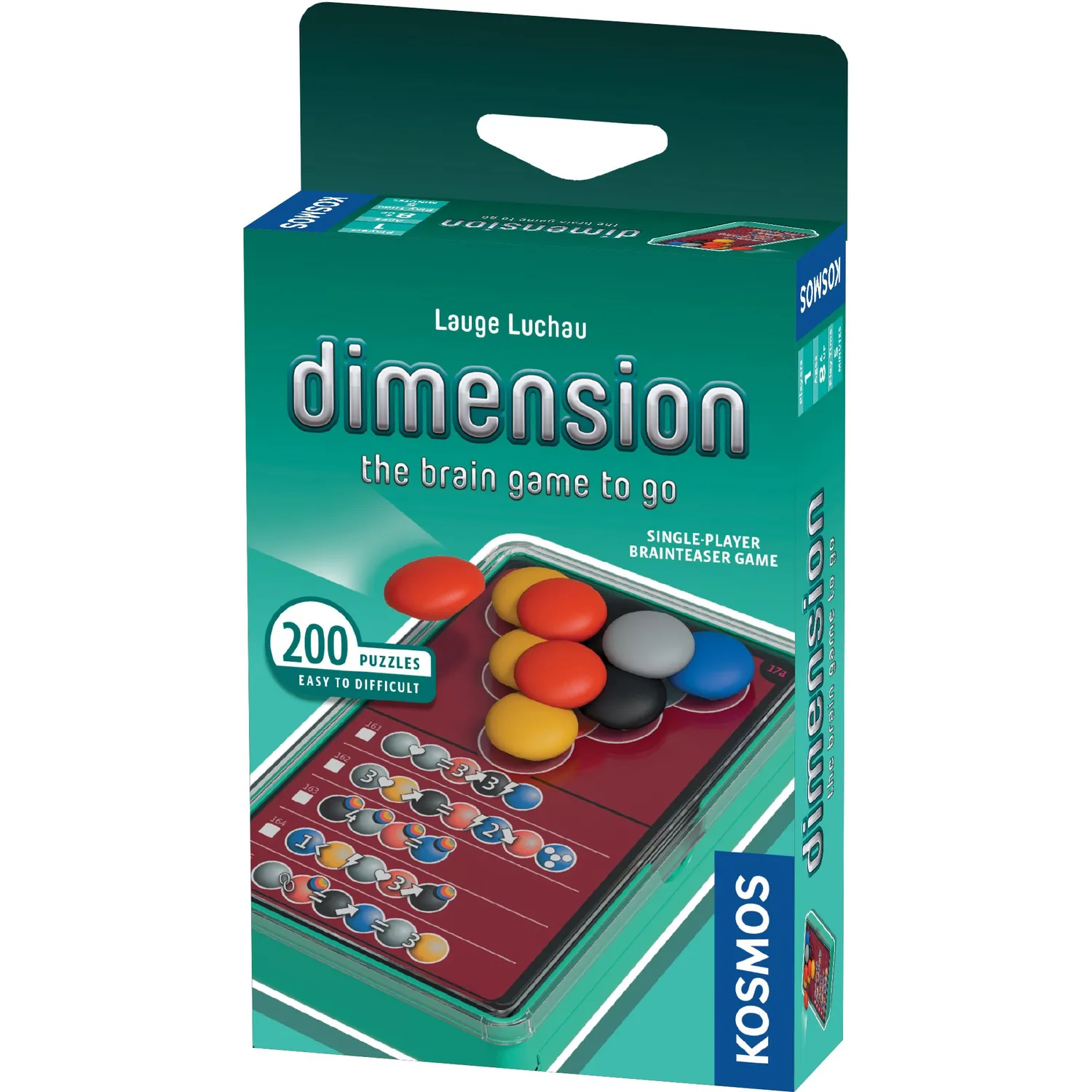 Kosmos Dimension Brain Game to Go pusselspel resa